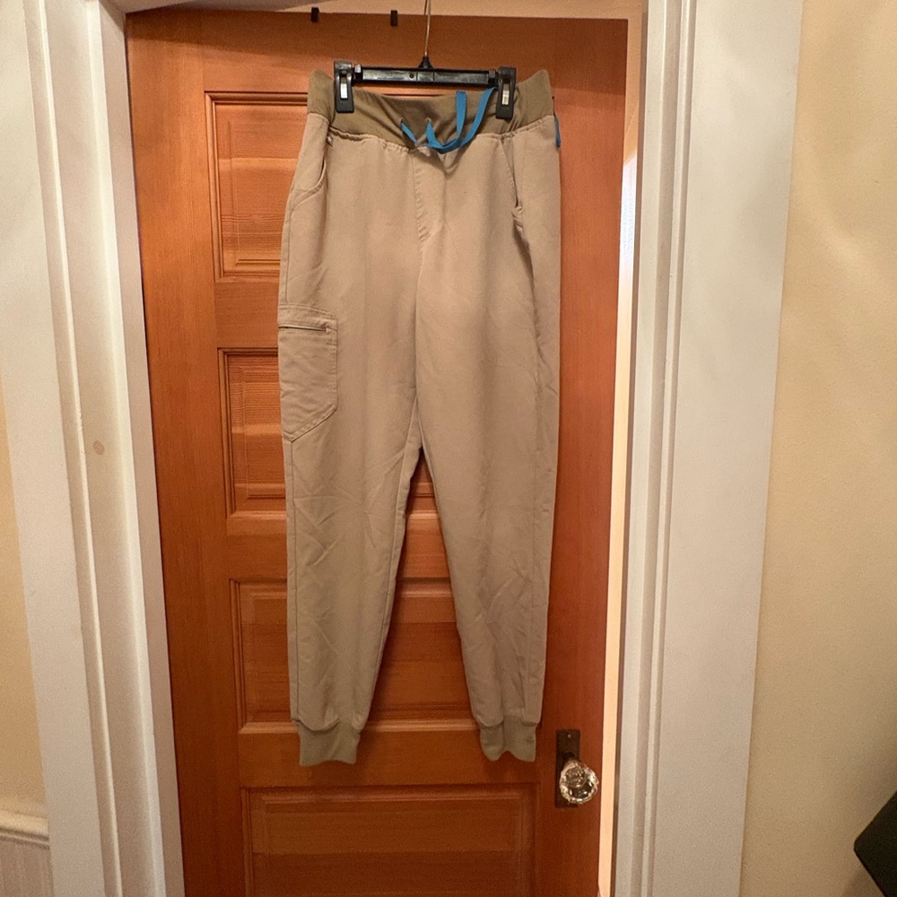 Figs Tan Jogger Pants